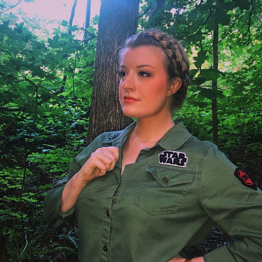 Star Wars Elite Forces Long Sleeve Button Down